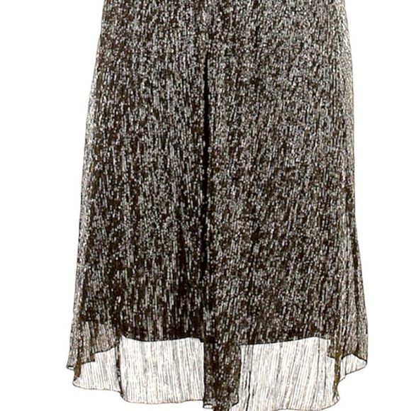 Maternity Cocktail Dress Gold Small EUC - Picture 5 of 11